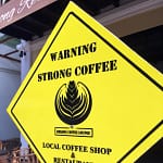Mekong Coffee sign